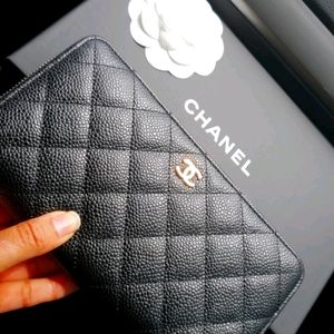 Chanel Classic Long Zipped Wallet (Purse Seperate)